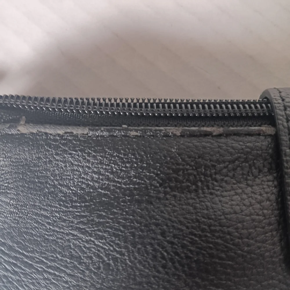 Miss Me‎ Black Leather Studded Wallet 4 x 7 1/2 inches